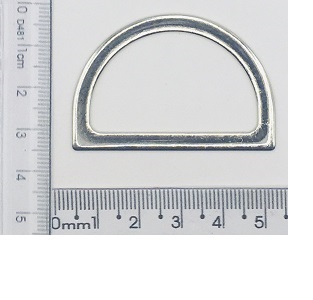 A11- MEIA ARGOLA 40MM CONFEC. ZAMAC